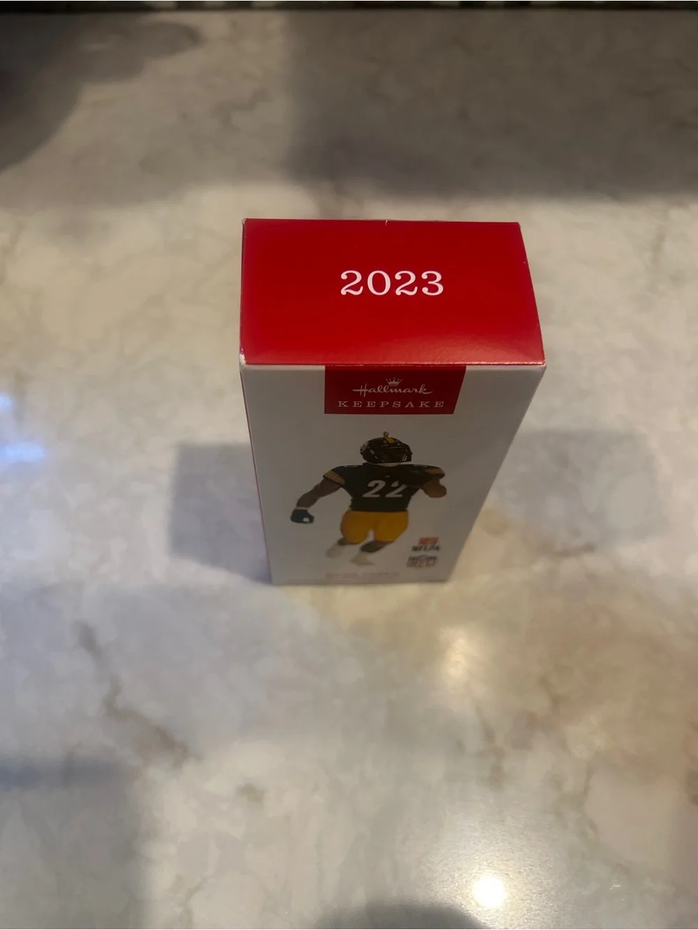Hallmark Keepsake Najee Harris Black & Gold Steelers Collector’s Ornament-2023